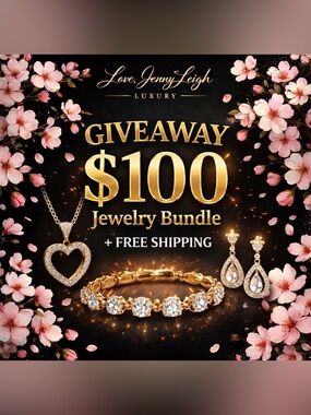 FREE $100 JEWELRY BUNDLE + FREE SHIPPING GIVEAWAY